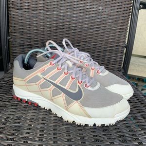 Nike Air - Power Channel Mens Golf Shoes Size 8.5 White/Red